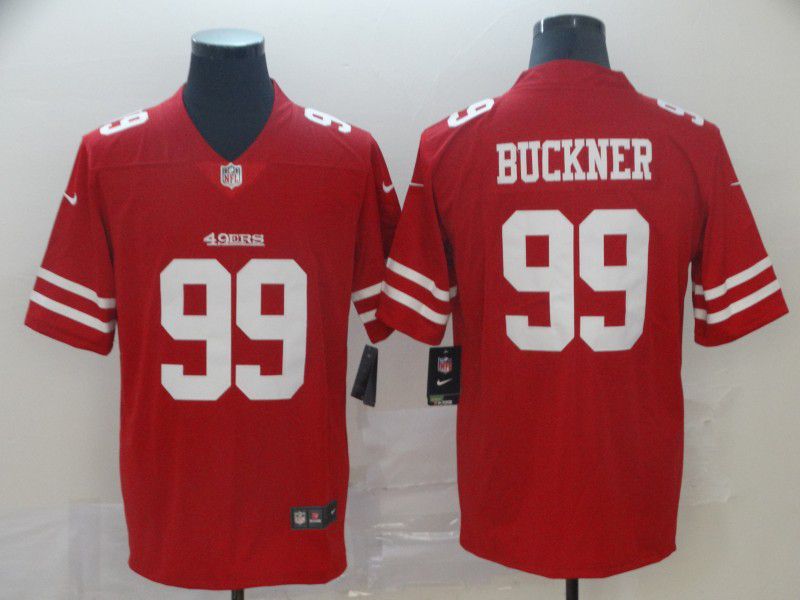 Men San Francisco 49ers #99 Buckner Red Nike Vapor Untouchable Limited Player NFL Jerseys->kansas city chiefs->NFL Jersey